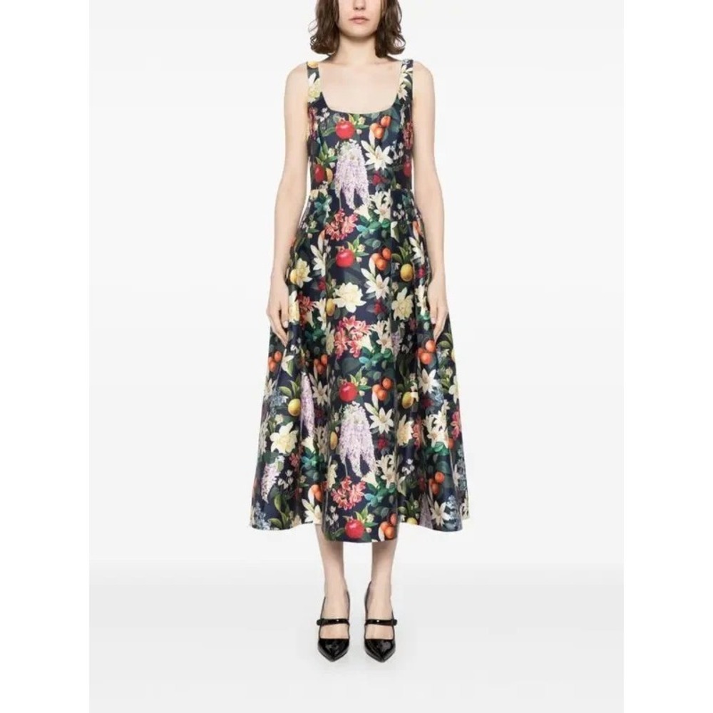 New NWT Sachin and Babi Dress Gown Mia Floral Fruit Maxi